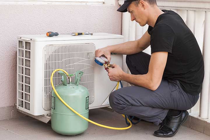 Gas Leak Repair & Refill